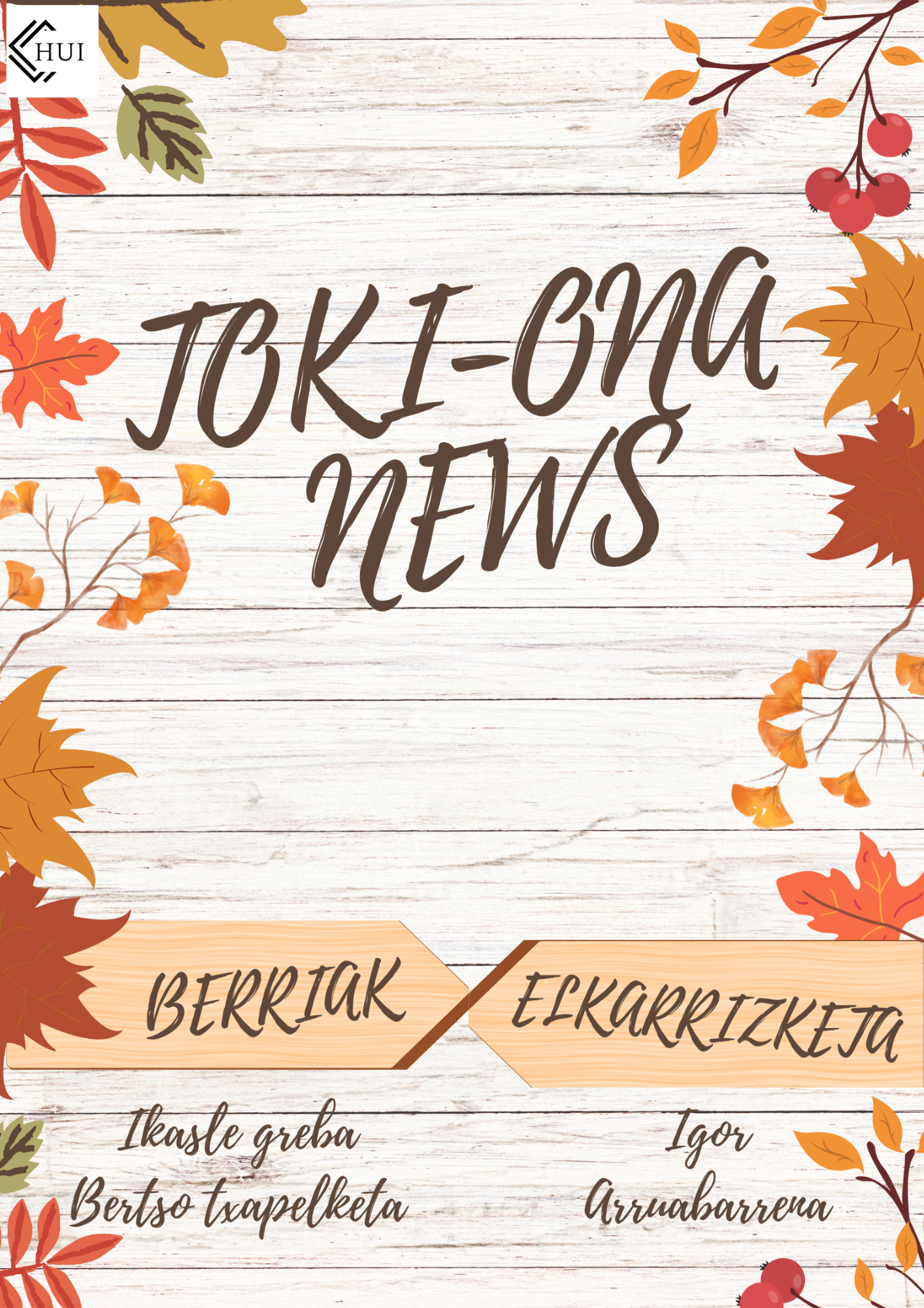 Ejemplar de octubre de Toki Ona News
